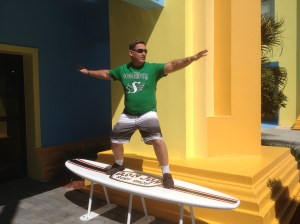 safer here out of the waves