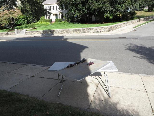 Michael Paul Smith is the perfect example of an artist with a passion for what he does. For the last 25 years, he has spent some of his spare and much of his professional time making miniature models and photographing them, creating a gallery of vintage car photographs from a fictional 1950s American town called Elgin Park.