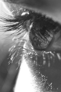 eyeball,black and white